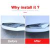 For Mazda 3      2024 2025 ABS Car Front Rear Fog Light Lamp Cover Trim Decoration Sticker Auto Accessories
