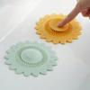1pc Sewer Drain Cover Anti-Odor Device, Toilet Bathroom Hair Filter, Bathroom Sink Drain Hair Catcher