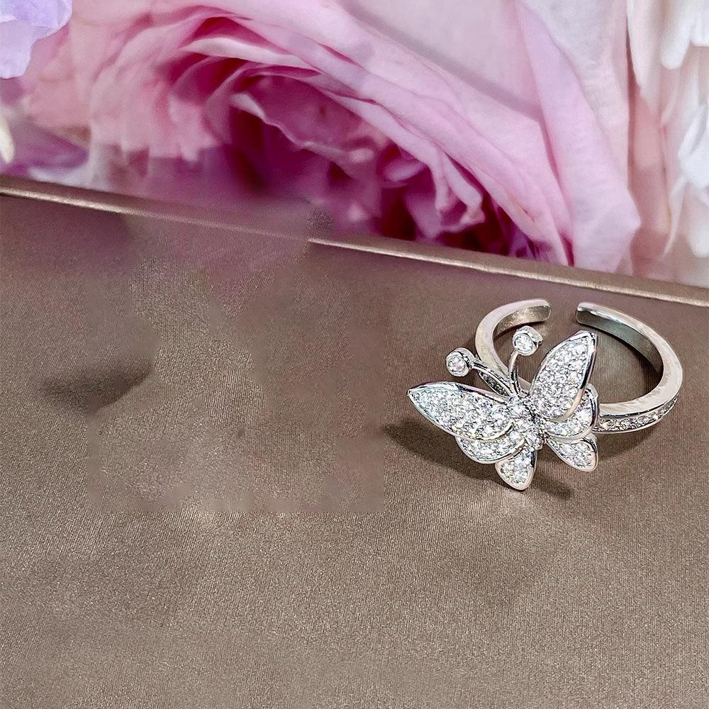 

Кольцо Illusion Butterfly с изысканным дизайном для женщин, сочетающее уникальный дизайн с мастерством. Высокое качество J5790