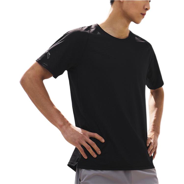 Anta Running Collection Running T Shirt Men's Basic Black 152425103-4