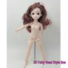 12-inch BJD Doll Body, 1/6 Scale, 23 Joints, Movable Hands, Custom Makeup, Includes Accessories for Dressing Up.