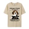 Beagle Shot Tshirt Beagle Dog I Will Follow You Unisexs T Shirts Personalized Tops  Tees Fitted Preppy Style