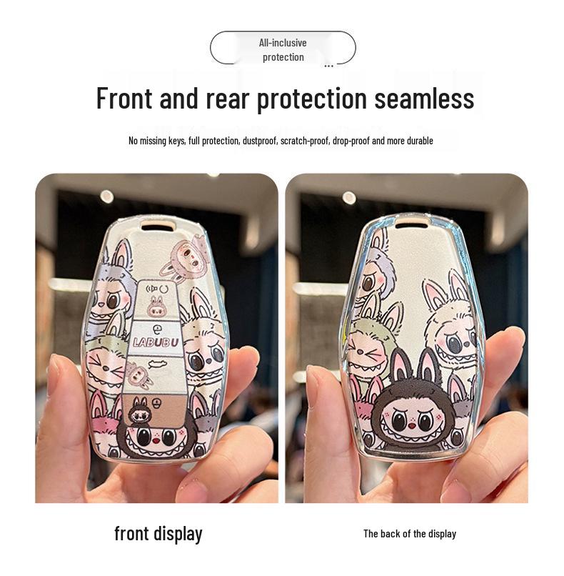 Available Car Key Cover Shell for Geely Xingyue L, Xingrui, Emgrand, Galaxy A7, Bin Yue, and Galaxy E5.