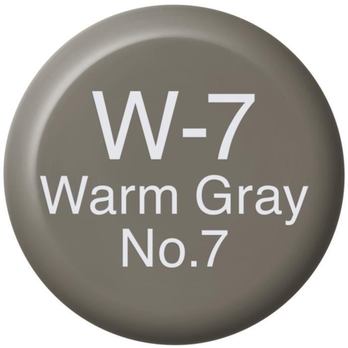 Recharge Encre marqueur Copic Ink W7 Warm Gray 7 Gris - COPIC - Feutre - Rechargeable