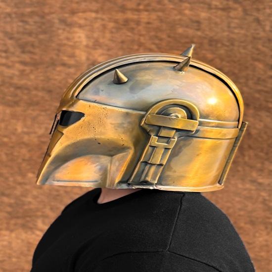 Steel Helmet Armor Star Wars Cosplay Costume Premium Prop Replica for Fans Collectors