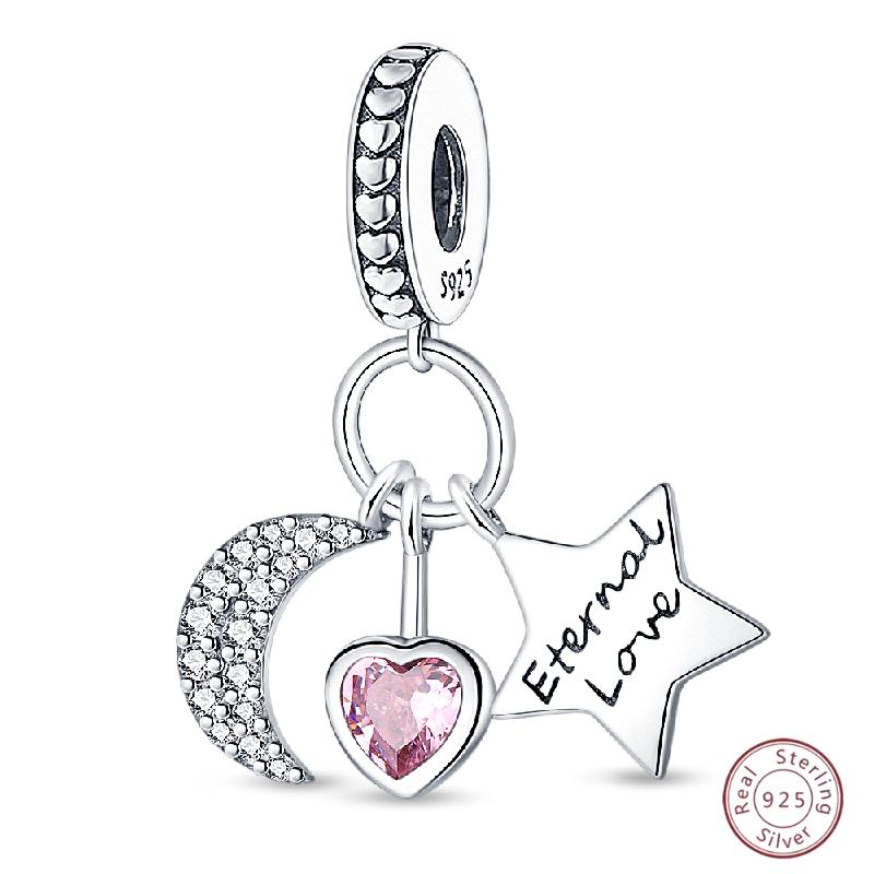 Copper Beaded Pendant Shiny Zirconia Spring Bow Original 3Mm Bracelet Women Fine Jewelry