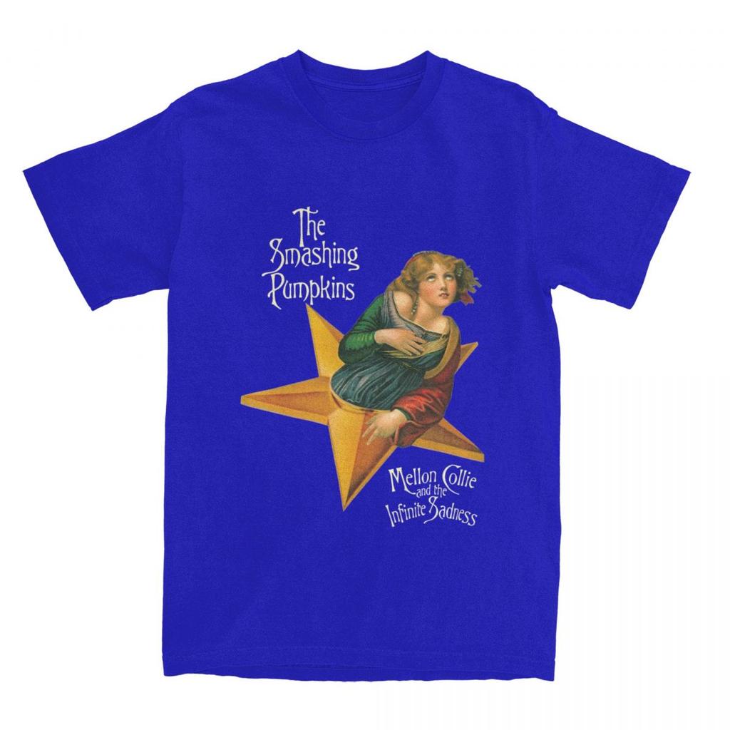 The Smashing Pumpkins TShirt Beach Mellon Collie and the Infinite Sadness YK T Shirts Cotton Tee Shirt For Unisex Top Tees