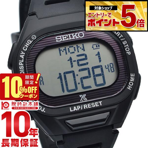 [Купон на 10% СКИДКИ и максимальное количество баллов 38x! До 7/5 9:59] Seiko PROSPEX Super Runners Solar 10 ATM Водонепроницаемые SBEF055 Мужские Черные