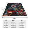 Comfort Terrifier 3 Christmas art the clown Blanket Merch Sofa Decorative  Blanket Throw Super Soft Coral Fleece Plush for Couch