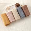 New 4-Layer Pure Cotton Baby Cotton Washcloth Soft Absorbent Square Towels Gauze Cotton Baby Towels Newborn Burp Cloth