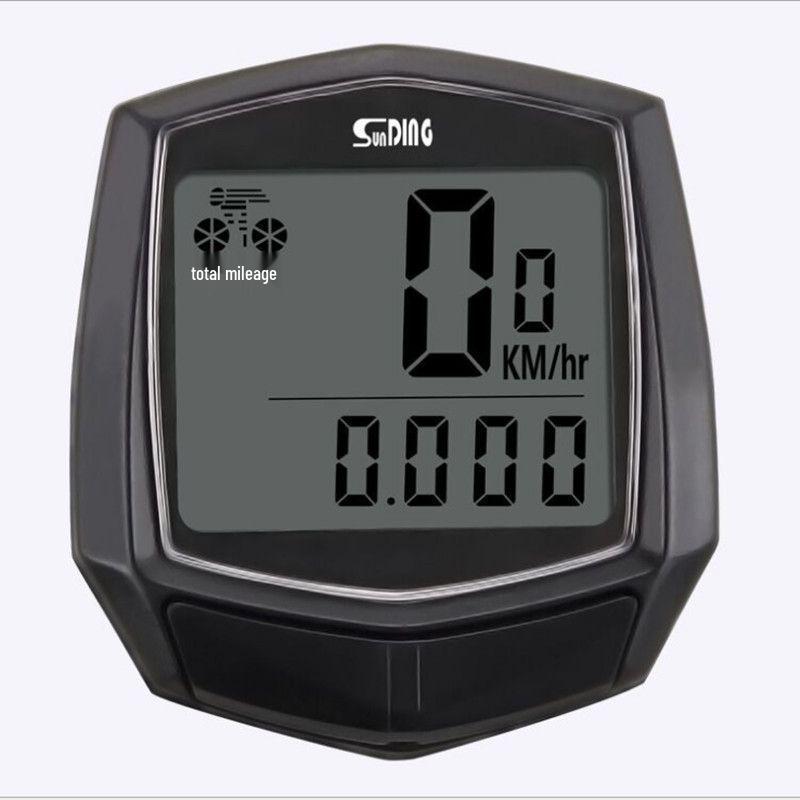 Fahrrad-Tachometer mit Kabel für Mountain- und Rennräder