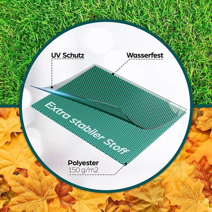 Garden Waste Bags - 272 L - Waterproof - UV Resistant - Sturdy PP Fabric