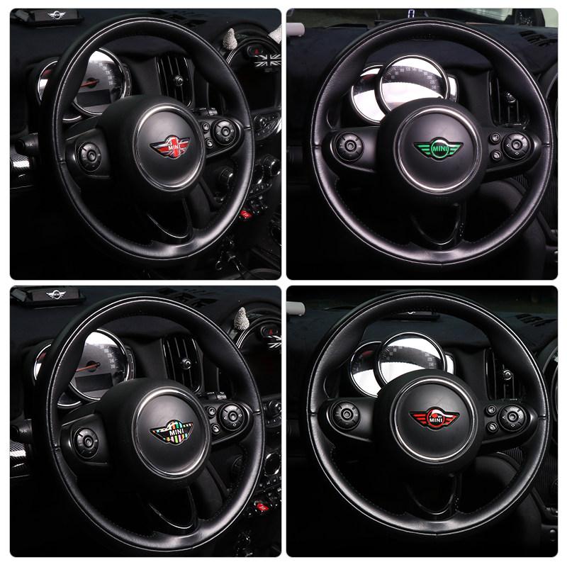 Adatto per BMW mini mini cooper adesivo volante adesivo LOGO personalizzato copri graffi decorazione adesiva qclyn77