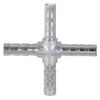 4 -25 Mm 2 3 4 Ways Straight/Elbow/Tee/Y/Cross HoseTail Barb  Chrome-Plated Brass Plumbing Fitting Connector Air Water Gas