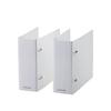 ELECOM Non-Woven Fabric Case File Compatible with CD DVD Blu-ray, Set of 2, Holds 36 Pieces, Clear CCD-B02WCR