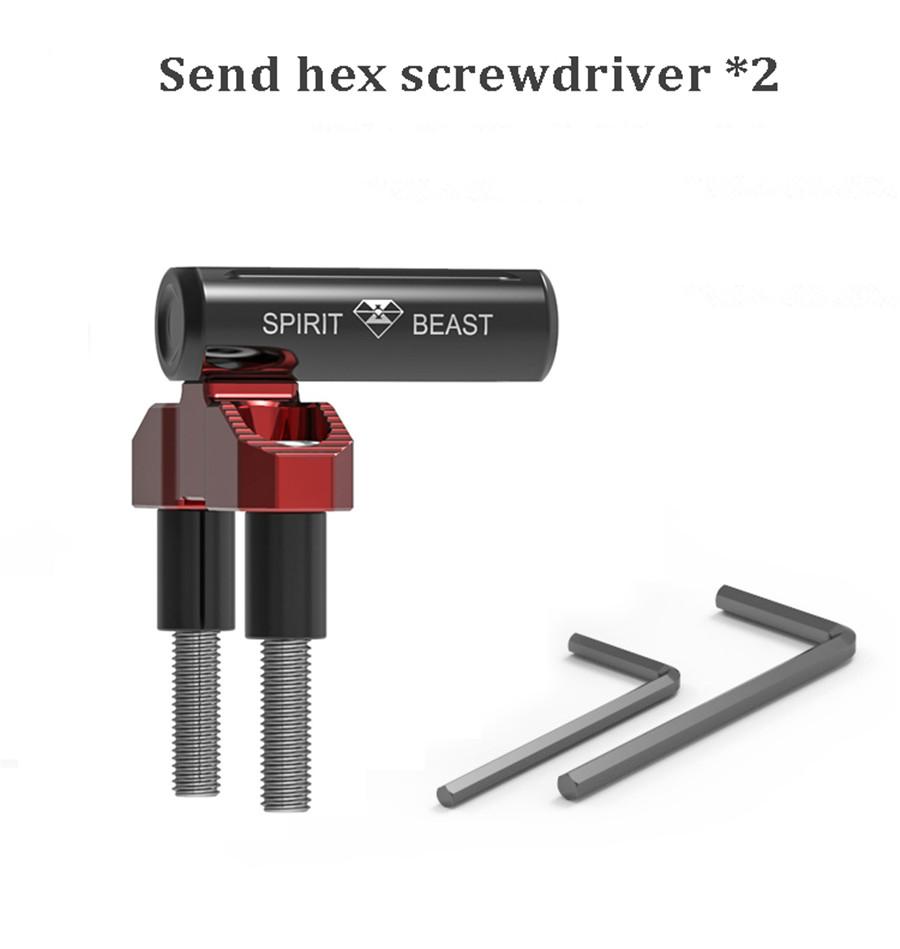 1X Universal Handlebar Code Extension Rod Adjustable Multi-function Accessories