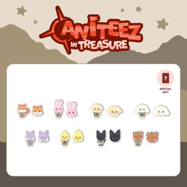 

Предварительный заказ ATEEZ x ANITEEZ в TREASURE Sticon JJOONGrami