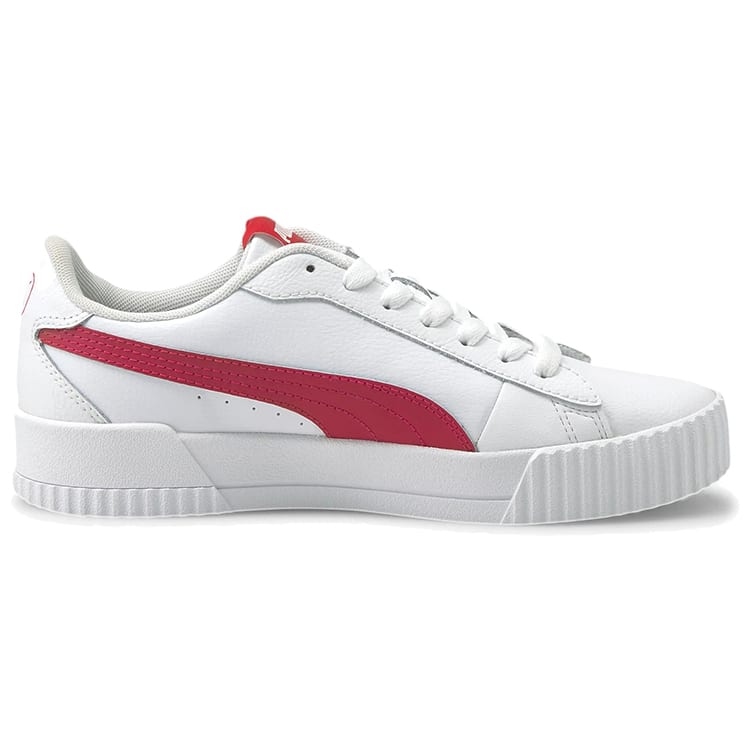 Puma Carina Crew Weiß/Rot Damen 374903-04