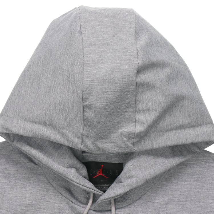 Air Jordan Letter Logo Hoodie Men Tops Grey CK1345-091
