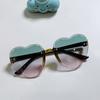 Heart Shaped Kids Sunglasses Photochromic Fashion Small for Girls