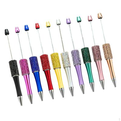 10Pcs Beaded Pen Ballpoint Pens Party Decor Writing DIY Bead