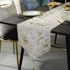 1pcs French Style Retro Jacquard Table Runner Tassel Tableflag Home Decoration Accessories Table Banner Dustproof Desk Mats Same Style Pillow