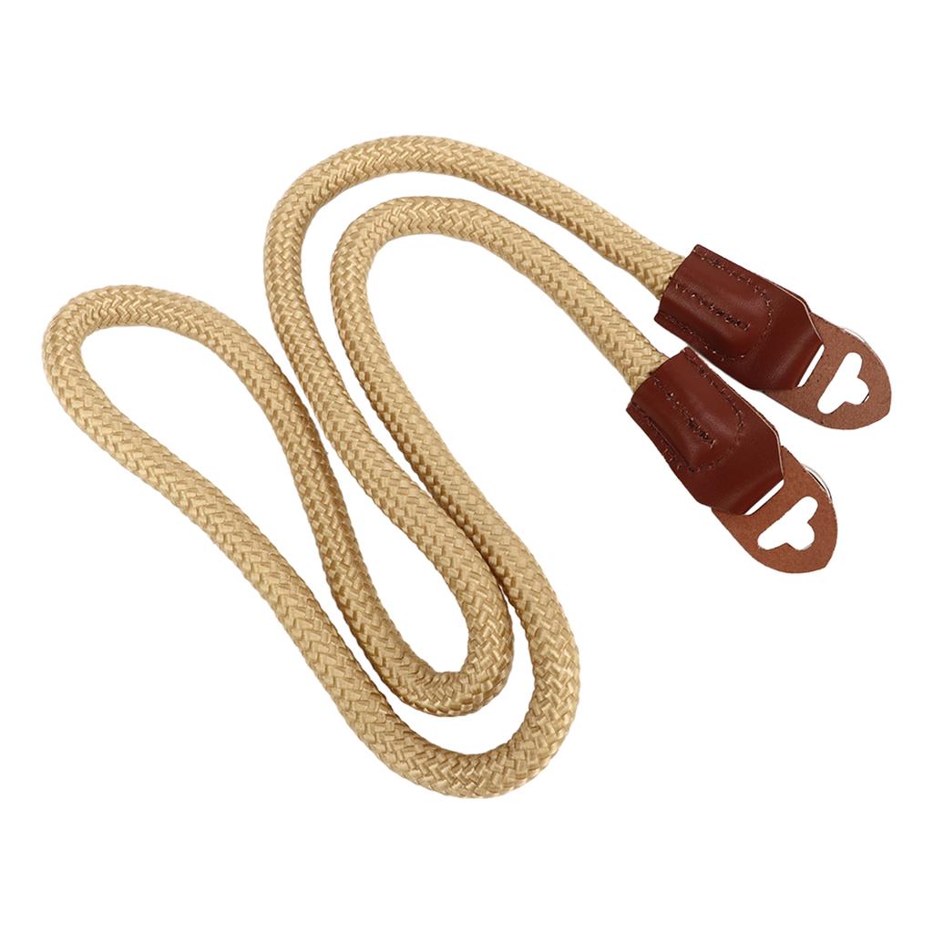 Kamera Nacken Schultergurt Tragbar Rindsleder Nylon Weicher Schultergurt für Digitale Spiegelreflexkamera Khaki