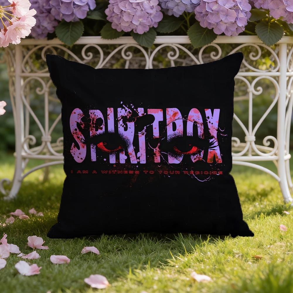 

S-Spiritbox band Cushion Cover Home & Car Dual-Scene Pillow Cover: Reversible for Premium Comfort 30X30cm