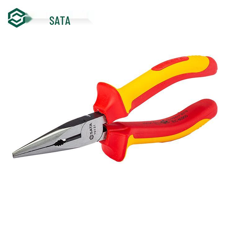 SATA VDE Insulated Pointed Nose Pliers
