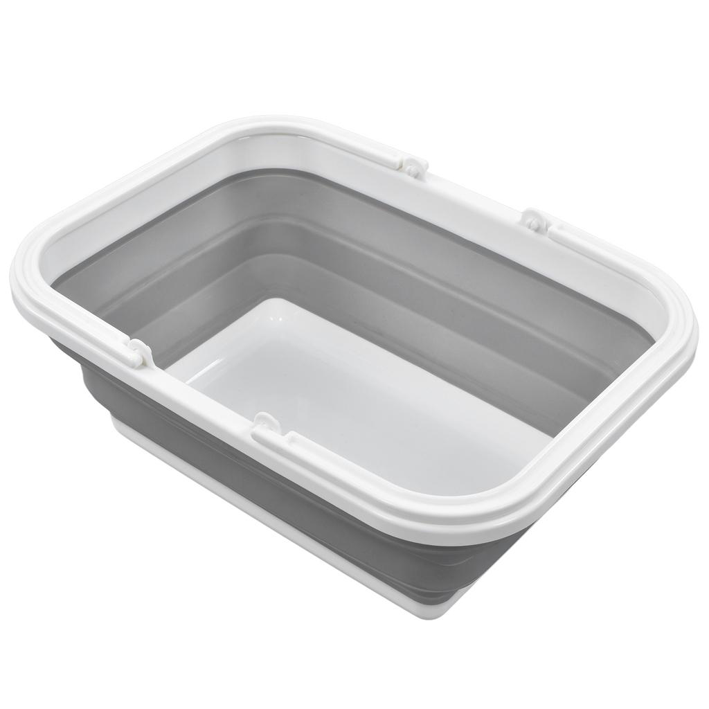 Foldable Picnic Basket Large Capacity Multifunctional Sturdy Handle Toy Storage Basket for Home