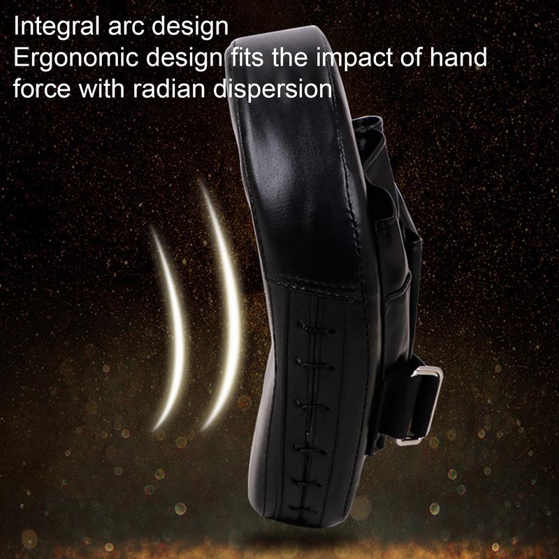 Curved Boxing Pads Thickened Boxing Hand Target Boxing Target Pads Fight Punching Bag PU Leather Punching Mitts For Boxing