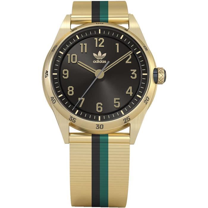 Montre - ADIDAS - AOSY22526 - Acier 316L - Résistance À L'eau 5ATM - Unisexe