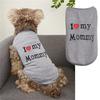 1pc Dog Vest, "I Love My Mommy" Puppy T-Shirt, Summer Sleeveless Vest, Pet Clothing
