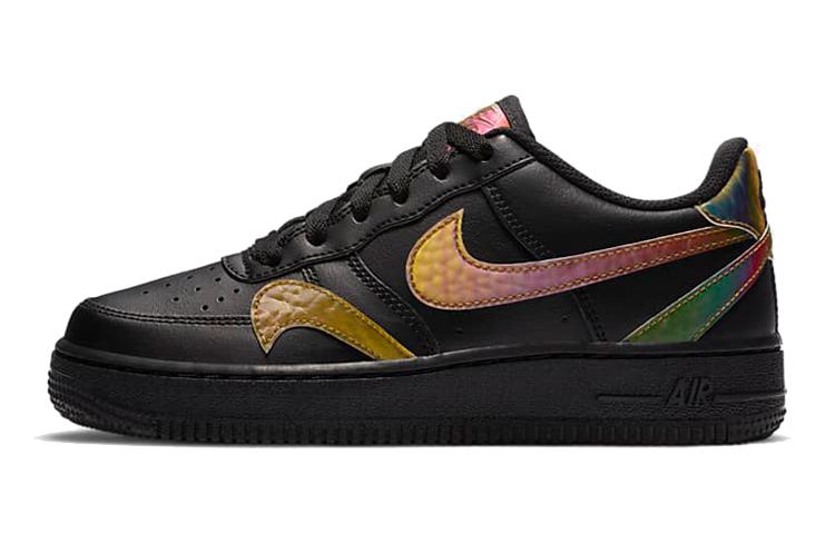 

Nike Air Force 1 Low LV8 Misplaced Swooshes Black Multi GS CZ5890-001 39