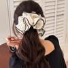 Polka Dot Multi-layer Large Intestine Hair Band, High-end Look, Ponytail Bun Hair Tie, Large Hair Tie