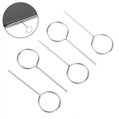 Metal Smartphone Pin Ejecting Phone Key Tool Card Needle Removal Card Pin Sim Card Tray Ejector Eject Pin