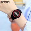 SANDA Unisex Waterproof Outdoor Sports Silicone Quartz Watch
