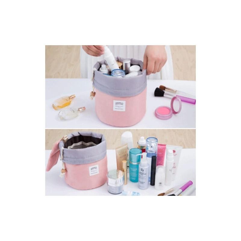 Classic Design Womens Makeup Drawstring Pouch Ideal For Travel And Daily Essentials