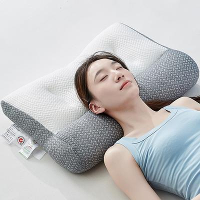 Almohada Cervical No Correctora Reparadora Almohada Anti-tracción Núcleo Almohada para el Cuello para Dormir Profundamente Adulto Par de Núcleos de Almohada