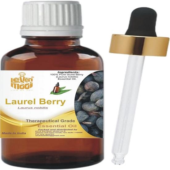 Levenmooi Laurel Berry (Laurus nobilis) Pure & Natural Therapeutic Grade Essential Oil Glass