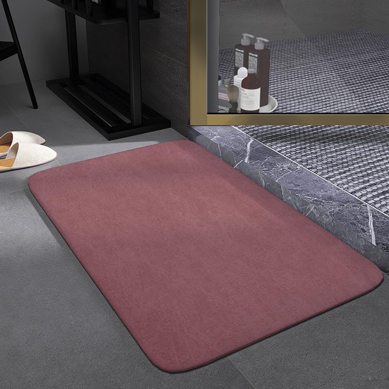 High Quality Bathroom Mats Absorbent Quick Drying Anti-Slip Rug Bath Mat Carpet Non Slip Shower Room Floor Pad
