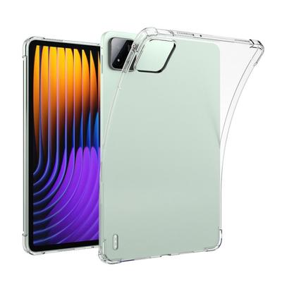 Anti-fall Tablet Case Air Bag Transparent Protective Cover Wear Resistant Shockproof Clear Back Shell for Xiaomi Poco Pad X1/M1