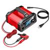 15A 12V 24V Car Battery Charger Smart Charger Moto Battery Charger for Car Truck Boat RV ATV AGM LiFePo4 Batteries