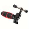 Stainless Steel Portable Bicycle Chain Breaker Tool Easy Mountain Bike Chain Removal, Ergonomic Handle for Quick Repair, Safe Design for Long Rides
