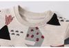Boys' Cartoon Knitted Cotton Sweatshirt - Long Sleeve Autumn European & American Style