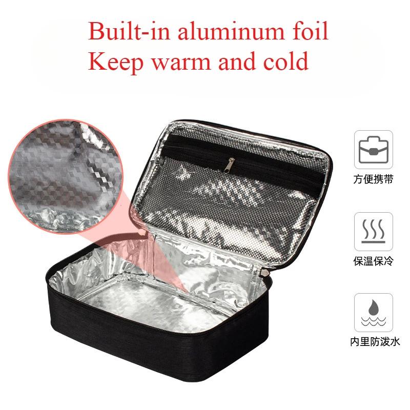 Insulated Lunch Bag Men Women Travel Portable Camping Picnic Box Bag Cold Food Cooler Thermal Bag Kids Insulated Case