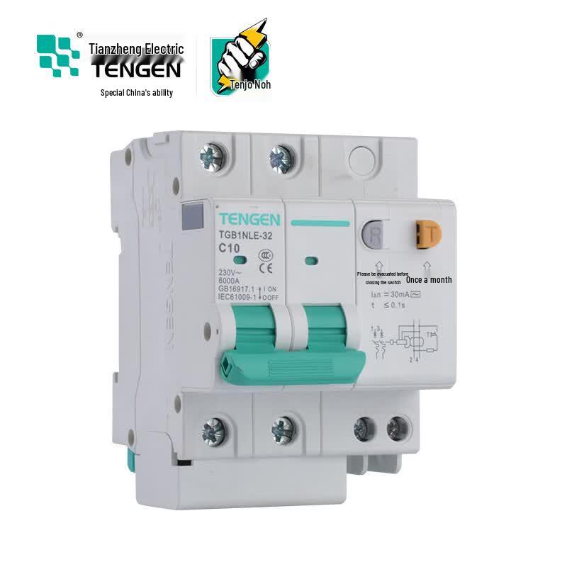 Tengen TGB1NLE-32 Miniature Earth Leakage Circuit Breaker
