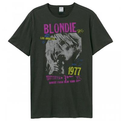 Amplified Unisex Yetişkin Tur 77 Blondie Tişört