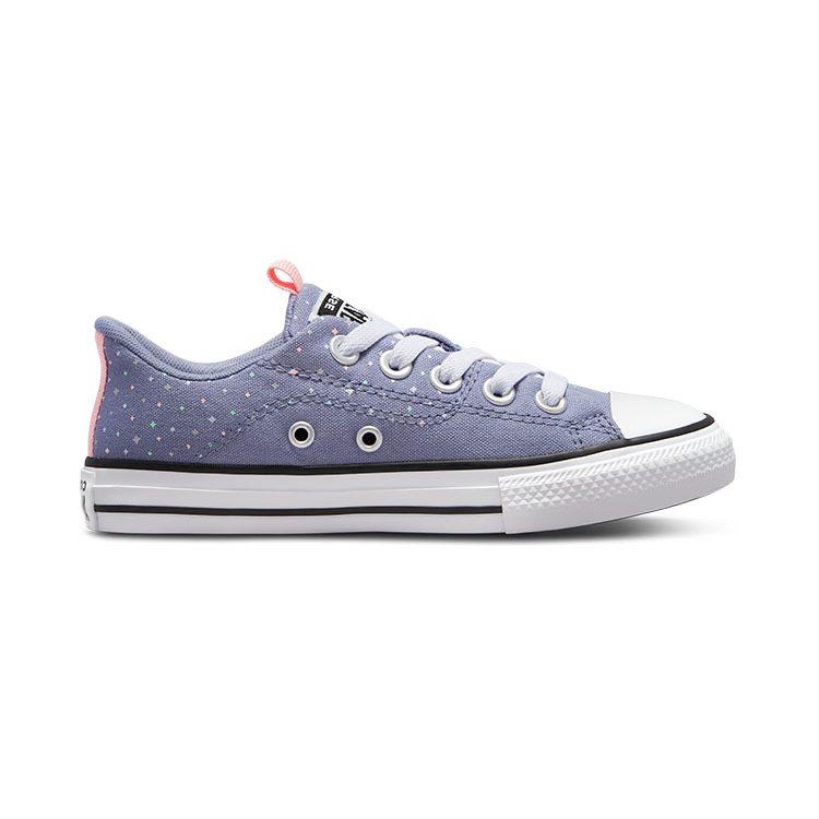 Converse All Star Abrasion Resistant Low Top Kids Canvas Shoes Violet Children Aged 3 7 Years Old A01707C