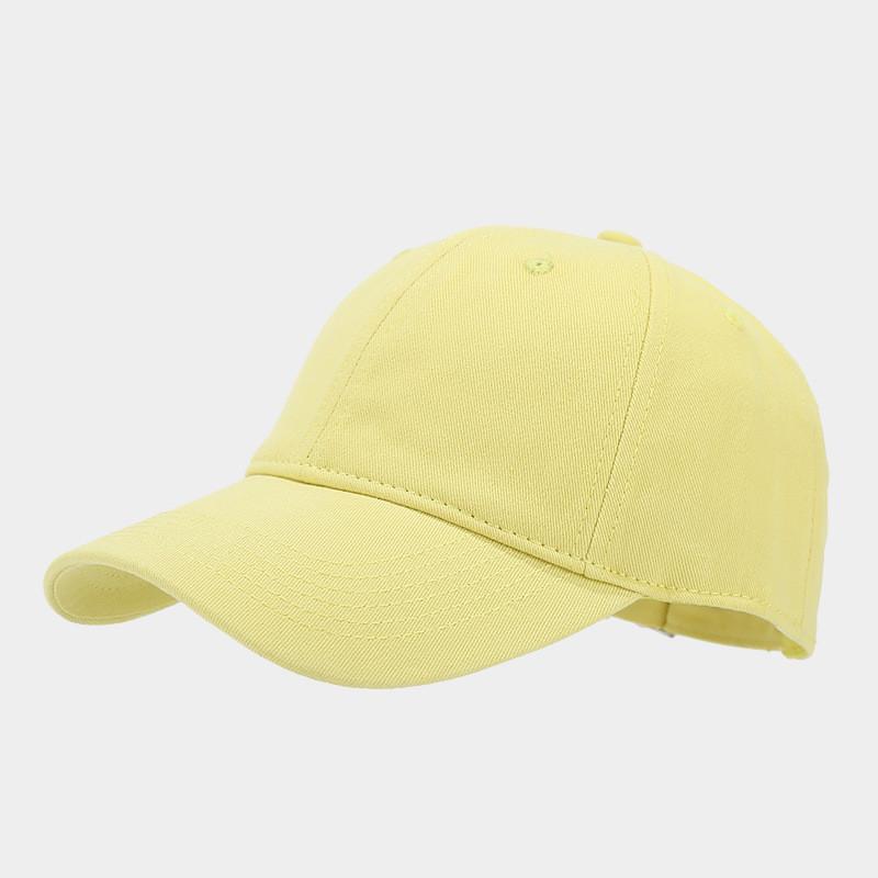 Cotton Baseball Cap For Men Women With Adjustable Fit For Street Style And Sun Protection